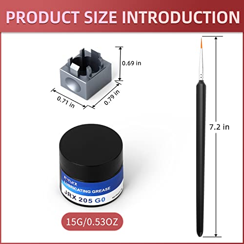 Image of RUNJRX Keyboard Switch Lube Kit JRX 205G0 0.53oz /15g, Switch Opener for Cherry MX TTC Holy Pandas Switch,Lube Tools for Mechanical Keyboard Switch