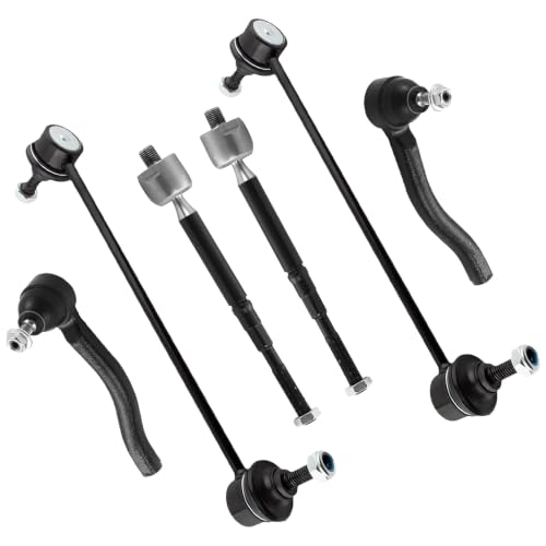 Inner and Outer Tie Rod End Compatible with 2012-2019 Nissan Versa/Note
