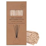 COCORRÍNA Reed Diffuser Sticks 100 PCS, 9.84 Inch Diffuser Sticks, Essential Oil Aroma Diffuser Repl