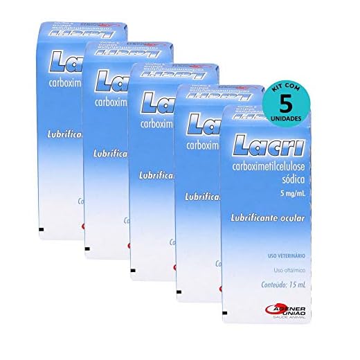 Kit 5 Colírio Lacri Agener 15ml