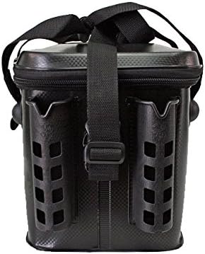 Amazon クロスファクター Cross Factor Eva タックルバッグ ロッドスタンド付 ブラック Aek905 Bk クロスファクター Cross Factor 磯バッグ