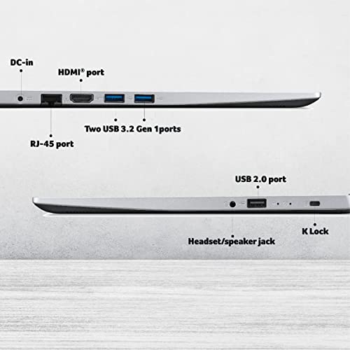 Image of Acer Aspire 3 Laptop (Made in India) A314-35 (14-Inch) HD Display (Intel Celeron Dual -Core Processor N4500 | Windows 11| 4 GB | 256GB PCle NVMe SSD | Weight: 1.45 Kg| Silver 3 Year Onsite Warranty