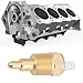 SG Store Car Cooling Fan Heat Dissipation Sensor Switch 3/8inch NPT 210F Fit for Car Engine Cylinder Block Radiator Manifold Water Outlet