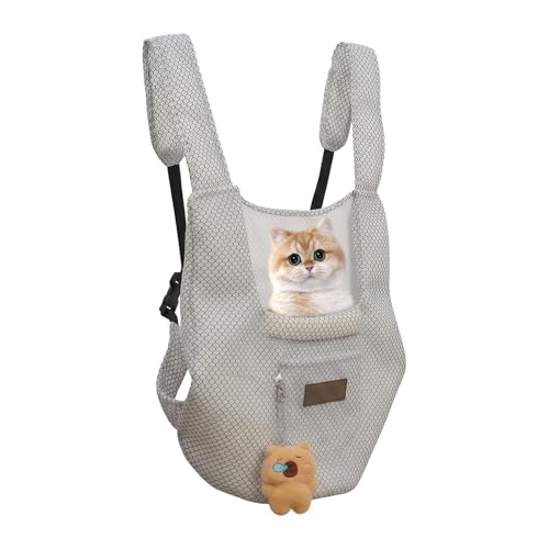 Bolsa de transporte para perros transpirable y espaciosa para cachorros y gatitos 2