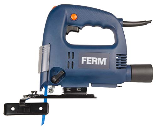FERM Stichsäge - 570W - 4 Pendelpositionen - Variable Geschwindigkeit - 45 Grad Einstellbar - Mit vier Sägeblätter und… – Bild 7
