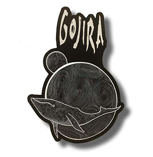 Gojira Whales Band Patch insignia bordada Hierro en apliques