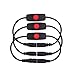 Produktbild 3pcs / paket Männlich zu Weiblich Ein/aus Druckknopf DC schalter dc inline-schalter Manuelle Inline DC Netzschalter Verlängerungskabel Männlich zu Weiblich 5,5mm x 2,1mm Barrel für Led-streifen