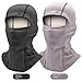 Balaclava Temperature-Sensitive Color-Changing mask, Windproof and Warm Winter Scarf mask, Cold-Proof ski mask(Black)