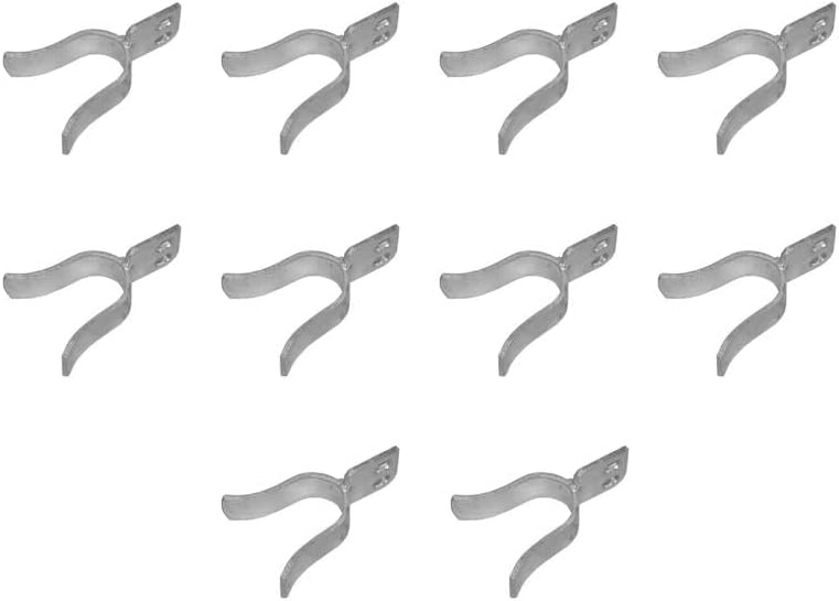 Chain Link 4" Drop Fork Latch (Gate Fork Latch) - Pressed Steel - Set of 10