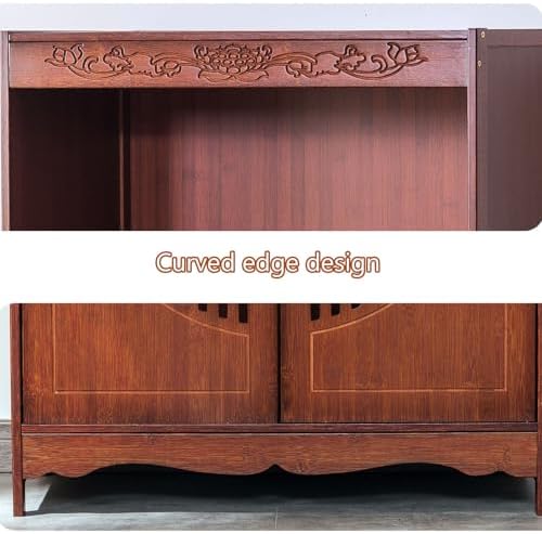 Buddhist Altar Table with Storage, 39cm Personal Shrine for Home Decor, Chinese Offering Table, Pedestal for Worship & Prayer, Ideal for Temple & Meditation Spaces