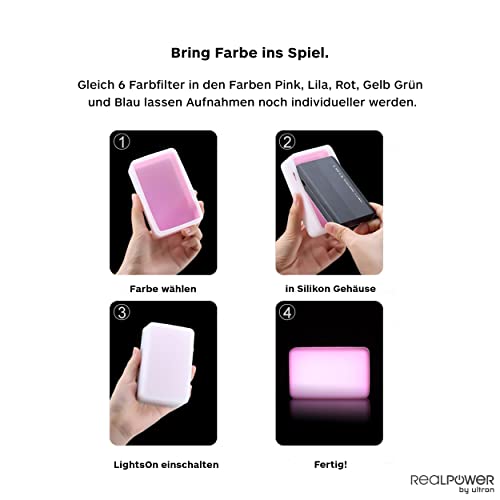 Luz de vídeo para cámara que soluciona la falta de iluminación en sets 4