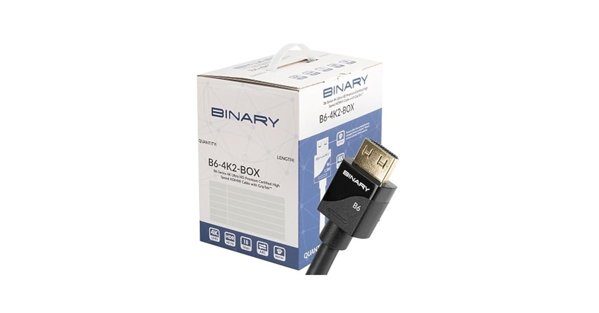 Amazon.com: Binary B6-4K2-1-20BOX B6 Series 4K Ultra HD