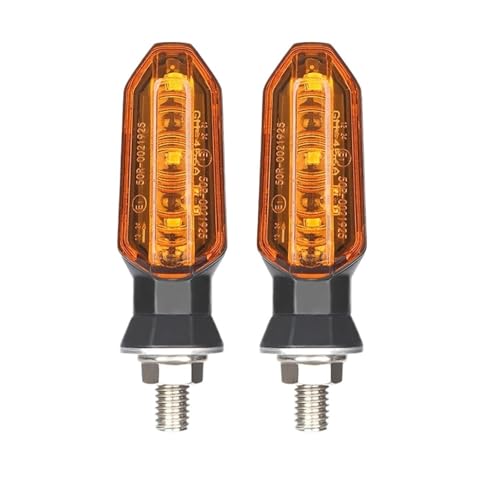 Clignotants de moto 12V 8mm : feu clignotant universel pour indicateur de direction