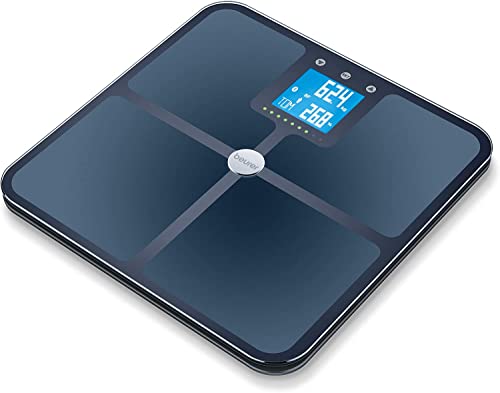 Beurer BF 950 Pèse-Personne Impédancemètre Noir - Balance de Diagnostic Moderne - avec Mode...