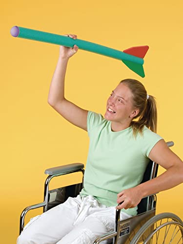 S&S Worldwide Foam Rocket Javelin. All Foam Javelin, Safe For Kids To Use Indoors Or Outdoors. 32.5" Long. Weighs Less Than 3 Ounces! Travels Up To 75 Feet. Assorted Colors. #TOP1