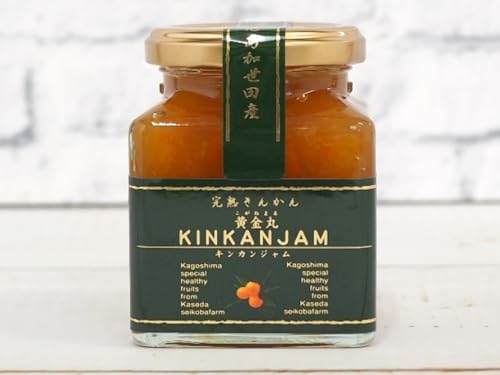 Kinkan Jam Kumquat Marmalade 180g (Pack of 1 Glass Jar),