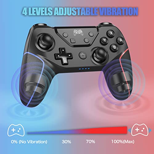Yccteam Wireless Pro Controller For Switch/Lite/Oled, Switch Controller Support Adjustable Turbo Function, Switch Remote Controller Gamepad With Wake-Up, Motion Control And Vibration #TOP3