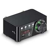 Interfaz USB compatible con disco U, ordenador (no necesita controlador) y entrada de teléfonos (con función OTG). Bluetooth 5.0 ejieves estable y de alta velocidad de transmisión, tarjeta TF que lo hace conveniente para escuchar música de alta calidad incluso en la carretera o en el exterior.