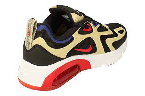 Nike Air Max 200 GS Running Trainers AT5627 Sneakers Shoes (UK 5 US 5.5Y EU 38, Team Gold University red Black 700)3