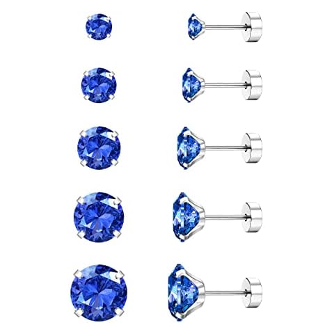 Jstyle Surgical Steel Stud Earrings Set Cover