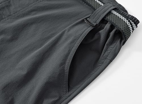 TBMPOY Calça cargo masculina para caminhada, leve, à prova d'água, secagem rápida, para atividades