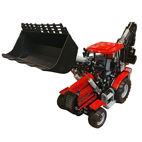 YOUX Technik Bagger Bausteine, 2000 Klemmbausteine Konstruktionsspielzeug Bagger Bausteine Spielzeugauto Modell…