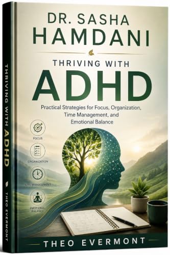 DR. SASHA HAMDANI: Thriving With ADHD: Practical Strategies for Focus, Organization, Time Management, and Emotional Balance image 2