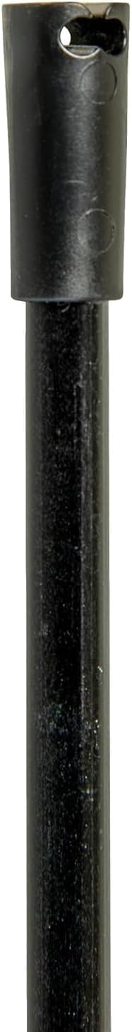 horizont Lot de 5 piquets de rechange pour clôture de 80 cm | Poteaux en fibre de verre avec pointe unique, noir, poteaux supplémentaires, poteaux de clôture avec pied