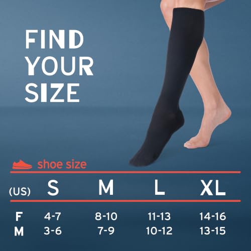 Image of FarrowHybrid ADI ADII Liner /Sock Pair, Foot Compression, BSN Jobst FarrowMed Hybrid