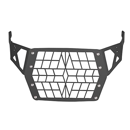 Grille de phare pour V-STROM 1050XT : protection premium en acier pour vos optiques