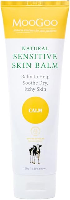 MooGoo Sensitive Skin Balm - Help Sooth Dry, Itchy Skin, 120g