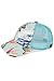 ScarvesMe Premium Cotton Fitted Spring Floral Print Trucker Adjustable Baseball Cap Mint