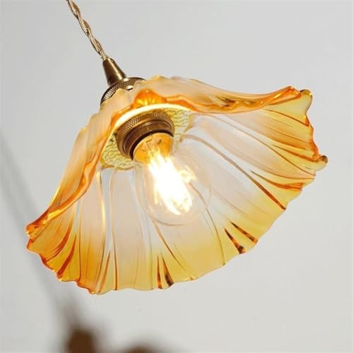 Lámpara de araña de cristal con forma de flor Dere para comedor 5