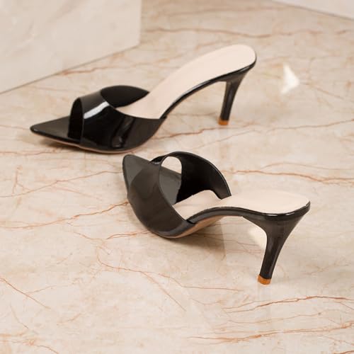 Talons hauts polyvalents à bout ouvert pour marcher avec confort et style - 5