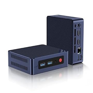 Beelink S12 Pro Mini PC, Intel 12th Gen Alder Lake- N100(up to 3.4GHz), 8GB DDR4 RAM 256GB M.2 SSD, Desktop Computer Support 4K Dual Display/USB3.2/WiFi 6/BT5.2/Gigabit Ethernet for Home/