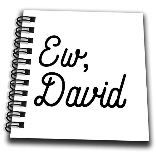 Bloc-notes Ew David petit cadeau de papeterie original