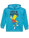 Offiziell lizenziertes die Simpsons Merchandise. Ein Simpsons Kapuzenpullover für Kinder mit Bart Simpson