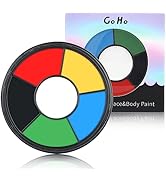 Go Ho 6 Colors Water Based Face Body Paint for Adults Children,Face Paint FX Makeup Palette,Profe...