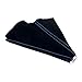 Dewhel Jdm Suede Manual Shift Boot Black W/Blue Stitching for Honda Acura