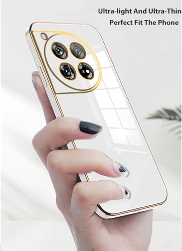 Coque OnePlus 12R souple blanche pour vos sorties urbaines