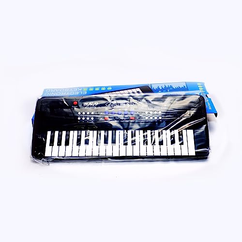 Image of Tap N Grab | 37 Keys Piano for Kids and Adults |?Keyboard for Beginners | Musical Instrumental Toy | Battery (Or) Direct DC Power Operated | Song Recorder with Microphone | Analog Arranger