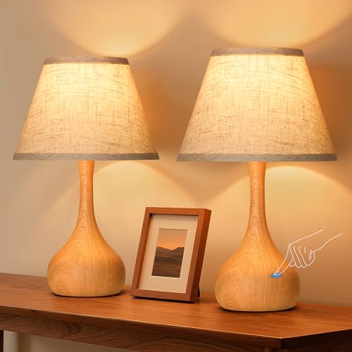 Wood Table Lamp