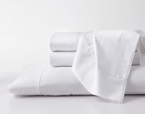 Miniatura 7 de Juego de sábanas y fundas de almohada de algodón egipcio puro tamaño Queen de 1000 hilos, sábanas de algodón egipcio, sábanas de satén, sábanas de