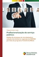 Profissionalização do serviço público 6204196693 Book Cover