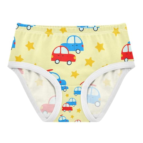 Cute Red Blue Cars Toddler Girls's Underwear 2T 202c1902