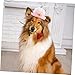 Milisten Pet Birthday Hat Embroidered and Cats Costume for Pet Parties Photo Shoots and Celebrations Comfortable and Stylish Accessory for Your Furry Friends