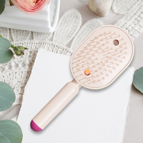 Cepillo de agua para el cabello con vibración y luz para spa en casa 3
