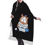 [ドヨーキン] マフラー 大判 横浜ベイスターズ ショール スカーフ ストールショール 襟巻き ネッカチーフ ストール フリンジスカーフ 首巻き 暖かい フリンジ付き 防寒風よけ対策 膝掛け 防寒防風 柔らかい シンプル 秋冬 メンズ レディース 人気 結婚式 誕生日 プレゼント