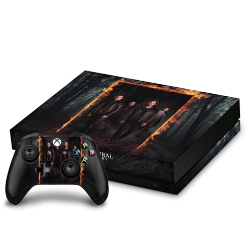 Skin Supernatural Xbox One X autocollant jeu vinyle avec protection manette console