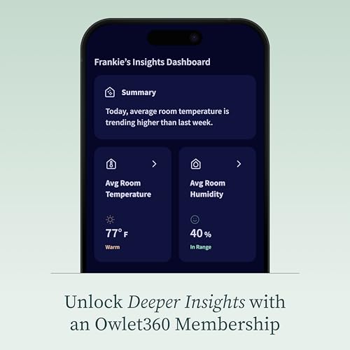 Owlet Dream Sight (Gen 3) Smart Wi-Fi Baby Monitor with 2K Video & Environmental Sensors — view 10
